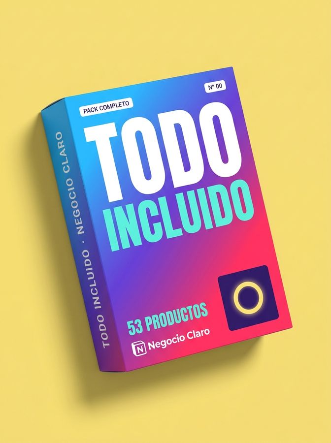 Caja del pack Todo Incluido